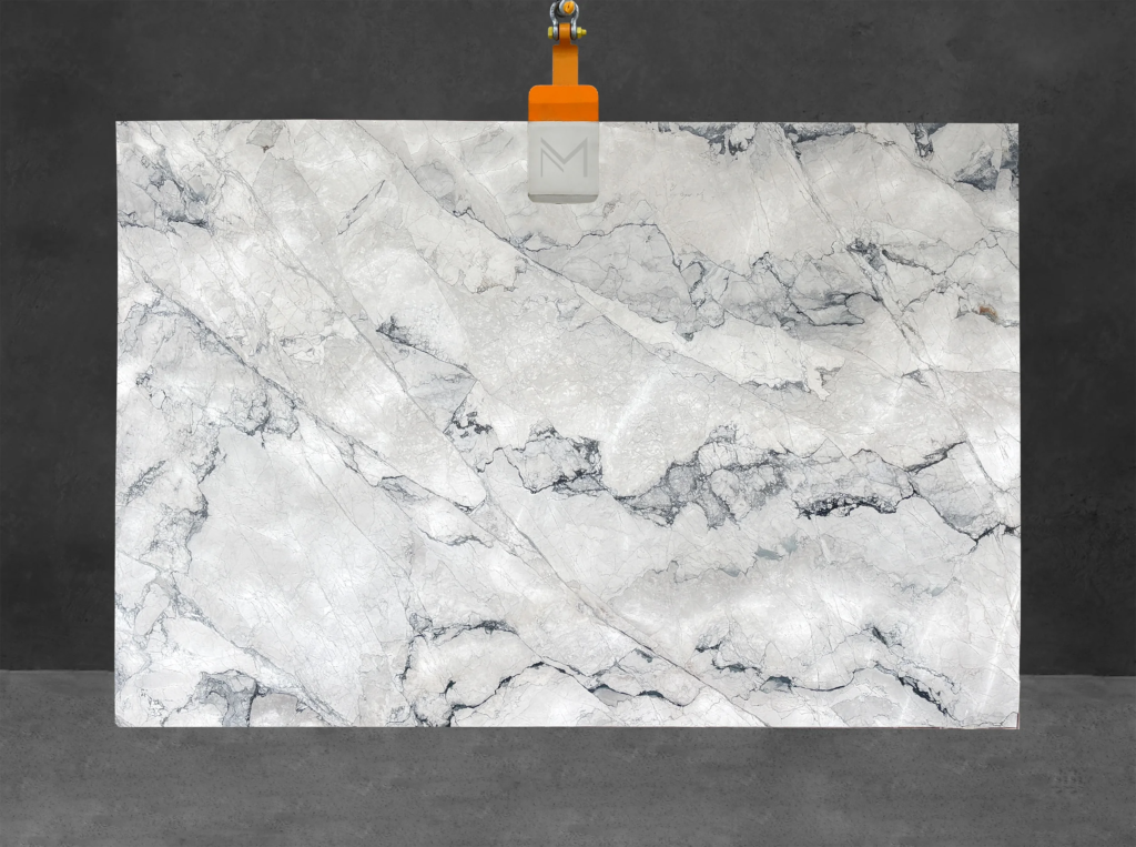 CAMOUFLAGE WHITE SLABS 2CM POLISH