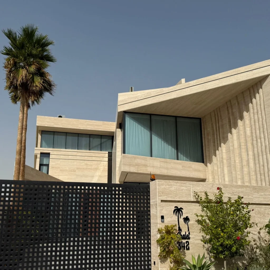 Turkish Travertine Residence